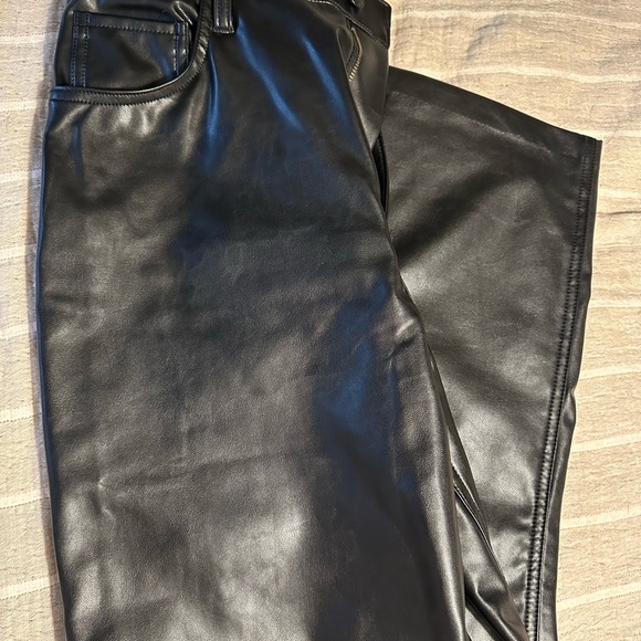 Abercrombie vegan leather pants - Picture 9 of 10